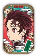 Tanjiro Kamado' Demon Slayer: Kimetsu no Yaiba Marukaku metal badge 3'