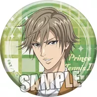 White Ishikura Nosuke metal badge Outing Ver. "Shin Tennis-no Oji-sama"
