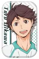 Toru Oikawa "Haikyu!!! TO THE TOP MARUKAKU metal badge"