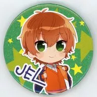 Gel (Deformed / Background : Star) metal badge "Jel 2nd Stage! ~ Beginning of Show Time ~"