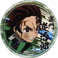 Tanjiro Kamado (Water Breathing)' Demon Slayer: Kimetsu no Yaiba Character Duct Emaki Café in ufotable cafe KUJI Hiki metal badge Tanjiro Kamado ver.'