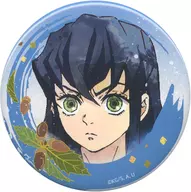 Hashibira Inosuke "Demon Slayer: Kimetsu no Yaiba x Village Vanguard Wet Color Series metal badge"