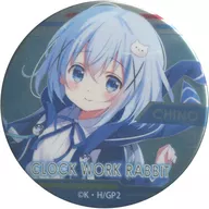 Chino "Is the Order a Rabbit?? Blind Metal metal badge CLOCK WORK RABBIT" C96 Goods