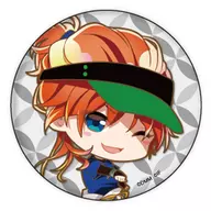 Ida Mitsuba "Rough Rough! - Laugh Life-Brine metal badge Geraxy & Ridiculs Mini Character 01"
