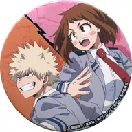 Katsuki Bakugo & Ochaco Uraraka "MY HERO ACADEMIA metal badge" Jump Shop Only