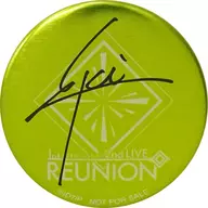 Sen with signature Live Logo metal badge "Idolish seven 2nd LIVE 『 REUNION 』 Exhibition" Goods Purchase benefits