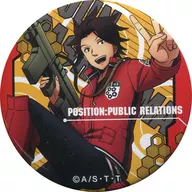 Jun Ranzan "WORLD TRIGGER de Deka metal badge -ORBIT2 -"