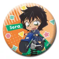 Masumi Sera 「 Detective Conan Deformed Trading metal badge Norimono 」