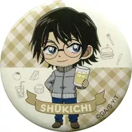 ' CASE CLOSED Cafe 2020 metal badge (Mini Character)' by Hideyoshi HATA