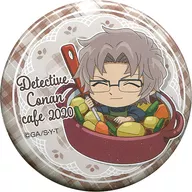 Detective Conan Café 2020 metal badge (Food)