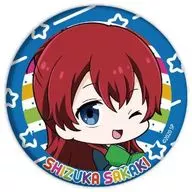 Shizuka Sakaki 「 SHIROBAKO : metal badge 03 Mini Character 」