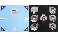 [単品] BTS(防弾少年団) ピンボタン(缶バッジ)7個セット 「BTS 2014 SUMMER PACKAGE」 同梱品