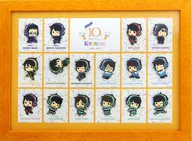 10周年記念ピンバッジ16個セット 「Kiramune博 -kiramune 10th Anniversary exhibition-」 予約限定