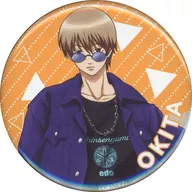 "GINTAMA ×SWEETS Paradise Trading metal badge" by Sougo Okita