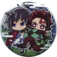 Sumijiro Kamado & Yoshitake Fuoka 「 Demon Slayer: Kimetsu no Yaiba Character Banchoko metal badge Sanno type 」