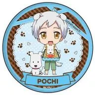 山田ポチ 「缶バッジ うちタマ?! ～うちのタマ知りませんか?～ 03.バレンタインver. ミニキャラ」