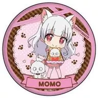 Momo Hanasaki "metal badge Uchitama? ~ ¿No conoces a Uchitama? ~ 03. San Valentín ver. Mini Character"