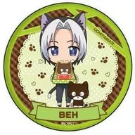 河原ベー 「缶バッジ うちタマ?! ～うちのタマ知りませんか?～ 03.バレンタインver. ミニキャラ」