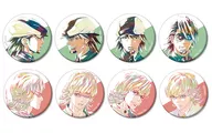 8-Type Set "TIGER & BUNNY Trading Ani-Art metal badge"