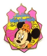 Minnie Mouse pin badge 「 Aladdin Hall New world 」 Tokyo DisneySea Limited Wagon Game Prize