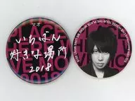 巨睾症徽章(附迷你贴纸)"SID 15 th Anniversary LIVE HOUSE TOUR 2018>
