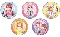 Conjunto de 5 tipos "Can badge machi kudo manzoku 02. Drawn"