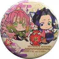 Kocho & templo de Kanroji "Kimetsu no Yaiba Trading Hologram metal badge 2 nd Birth Flower ver."