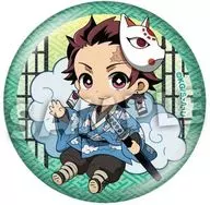 Tanjiro Kamado (normal version)' Demon Slayer: Kimetsu no Yaiba Deco! and metal badge 2nd installment'