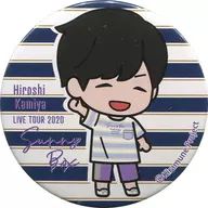 Hiroshi Kamiya (stripe / whole body) metal badge "Kiramune Presents Hiroshi Kamiya LIVE TOUR 2020" Sunny Box "