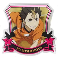 Evening Nishiya "Haikyu! Acrylic Badge Collection (Famous Scene Ver.)" Jump Festa 2016 Goods