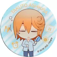 Takuto Ashikiba 「 YOWAMUSHI PEDAL Glory LINE Morning Routine ONLY SHOP in OIOI Hoo-chan ☆ Acrylic Badge Mini Character ver. 」