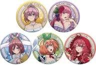 五姉妹 缶バッジ5個セット 「五等分の花嫁」 ローソン・Loppi・HMV限定