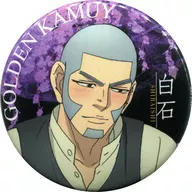 Yoshitake Shiraishi "GOLDEN KAMUY Sakura Festival POP UP SHOP in Shibuya-eki Marui Denoroshi Secret metal badge"