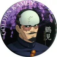 Lieutenant Tsurumi (Tokushiro Tsurumi) : "GOLDEN KAMUY Sakura Festival POP UP SHOP in Shibuya-eki Marui Denoroshi Secret metal badge"