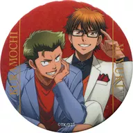 Yoichi Kuramochi & Kazuya Goko 「 Ace of Diamond Act II Drawn illustration Globe ver. Trading metal badge 」