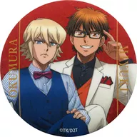 Mitsubune OKUMURA & Kazuya Goko 「 Ace of Diamond Act II Drawn illustration Globe ver. Trading metal badge 」