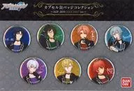 IDOLH7AGF 2019 ver. Capsule metal badge Collection (7 kinds set) "Ideal Seven" Premium Bandai Limited