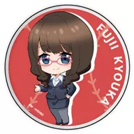 Fujii Anka 「 Spherical metal badge 03, Uniform ver. Mini Character 」