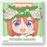 Nakano Shiyo Square metal badge' The Quintessential Quintuplets ∬'