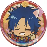 Arikawa Masaomi (Mini Character) 57 mm metal badge' Harukanaru Toki no Naka de in Namja town 2020' game stall Omi KUJI Scratch Small blessing