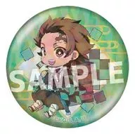 Tanjiro Kamado (hologram version) "E-Foome Demon Slayer: Kimetsu no Yaiba Deco! and metal badge No. 4"