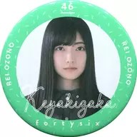 Rei Ohzono (Keyakizaka46) metal badge "Keyakizaka46 Day Mukozaka 46 Campaign in Lawson"