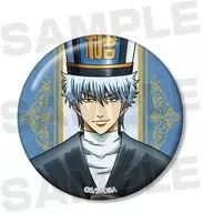 Sakata Gintoki (Up) "Gintama Trading Illustrated RPGver. metal badge ver. A"