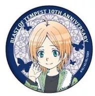 Hamura Megumu "Zetsuen no Tempest metal badge 03"