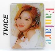 Sana (TWICE) photo pin badge "Fanfare" release commemorative goods