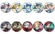 Set of 10 items "Argo Nabis from BanG Dream! Twin Face Collection metal badge"