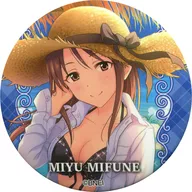 Miyu Mifune (normal) "idol Master Cinderella Girls Trading metal badge 1st Series A" idol Master x Tokyu Hands SUMMER LAB 2020 Goods