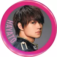 Hayato Sano Random Badge (Name Curved Background Gray Pattern) "M! LK 『 7 People 7 Colors ~ Winding Road ~ 』"