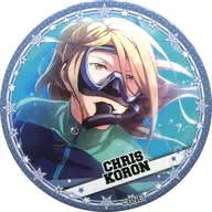 Koron Chris (normal) "idol Master SideM Trading metal badge 2nd A" idol Master x Tokyu Hands SUMMER LAB 2020 Goods