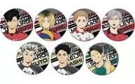 7-Type Set "Haikyu! TO THE TOP metal badge Collection Vol. 2"